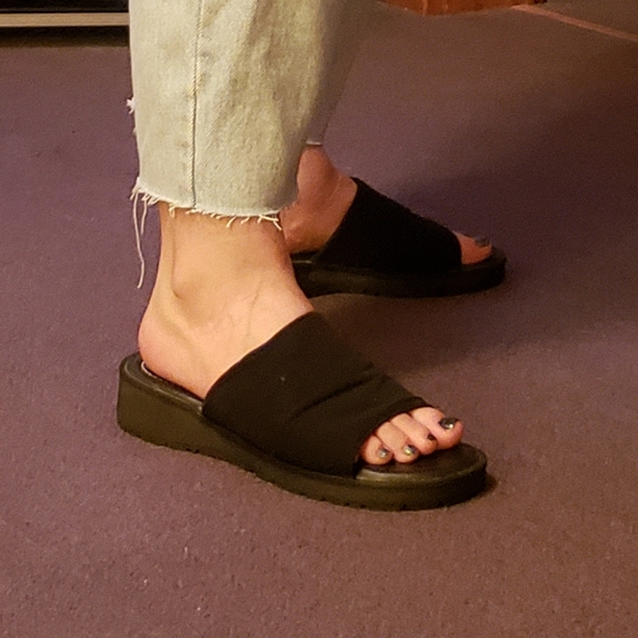 Vintage Montego bay club sandal Y2K chunky slide - Picture 2 of 4